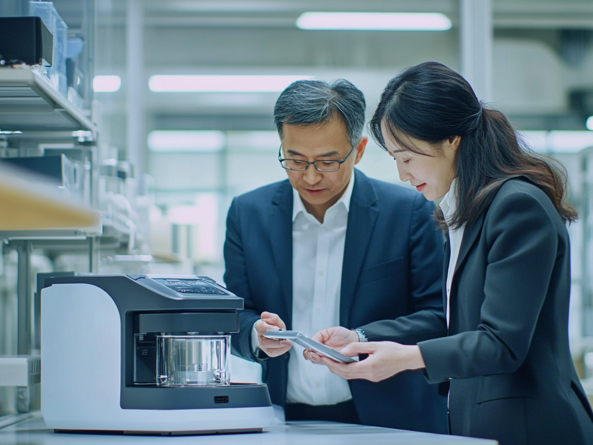 u8911149937_Two_business_professionals_inspecting_a_small_kit_1058a9b1-fb2d-45b5-bdd1-e5261c9d757c_1